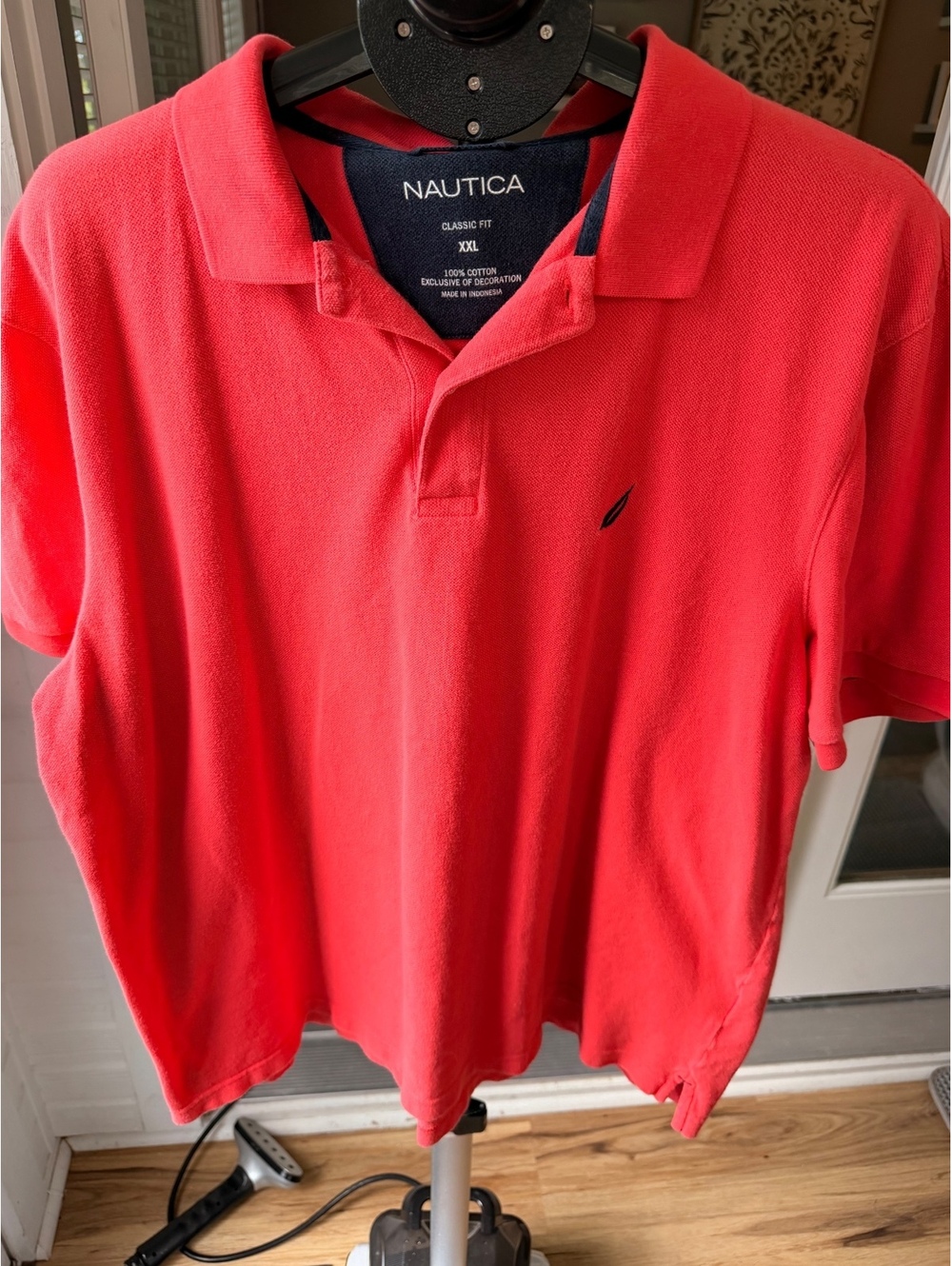 Nautica Classic Fit polo shirt red